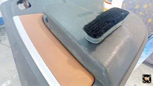 красим пластик салона