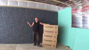 Фасадные панели Файнбер внутри дома !