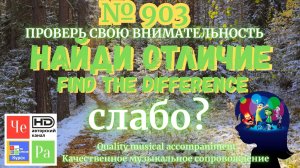 «Найди отличие» / «Spot the Difference» _ выпуск № 903