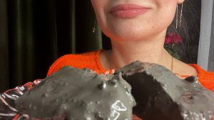 ASMR crunch of chalk in paste/ Мел Хвалынский, Добрый, паста из Серого  Жемчуга