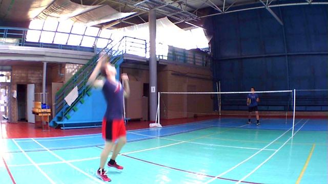 5. Бадминтон - изучение техники ударов в переднюю зону