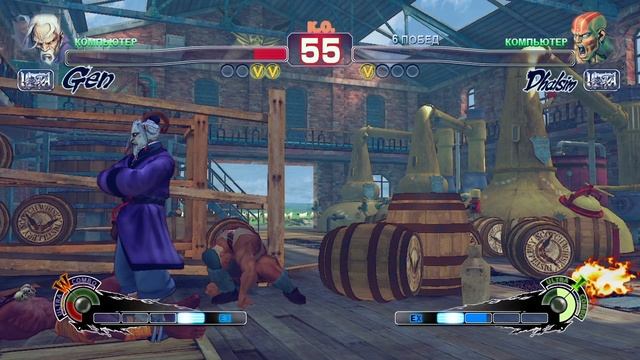 Ultra Street Fighter IV Gen VS Dhalsim смотреть онлайн