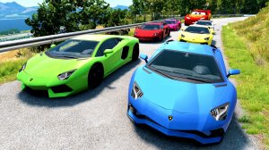 Челлендж: кто из машин МАКВИН пролетит дальше? Смотри результат! МУЛЬТИК С КРАСОЧНЫМИ МАШИНКАМИ