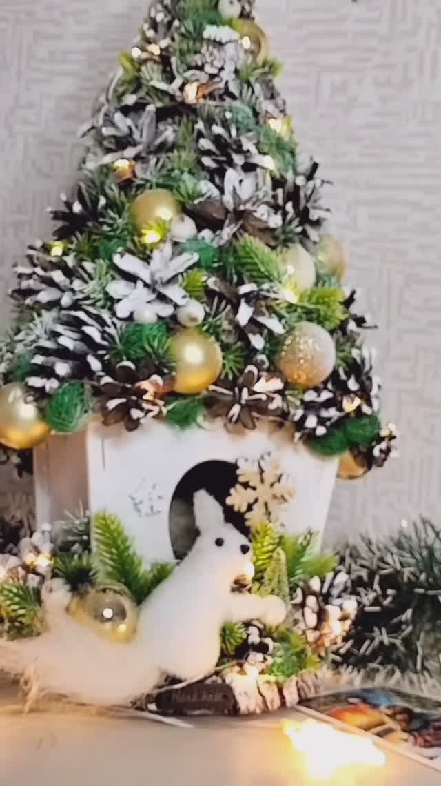 Новогодние Идеи своими руками💥 Мои Ёлочки