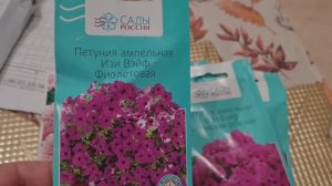 Прилетела поддержка.💰Ура! Обзор семян цветов на 2026г.🌺