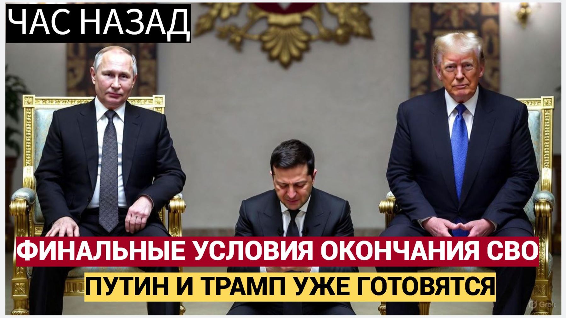 5 Минут Назад Путину Сообщили из Вашингтона! Трамп принял ФИНАЛЬНОЕ решение по СВО смотреть онлайн