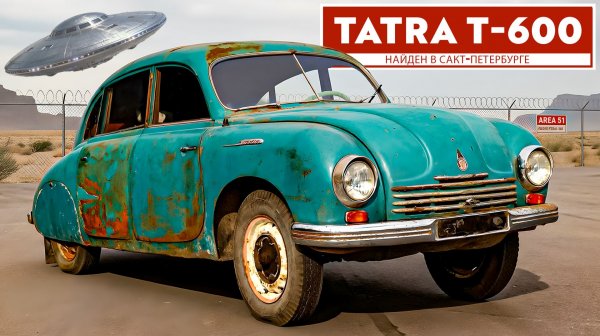 НАСТОЯЩЕЕ НЛО / Tatra T600 Tatraplan / Иван Зенкевич