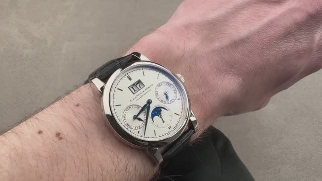 A. Lange & Sohne Saxonia Annual Calendar (330.026)