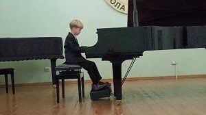 Ларин Савва, возрастная группа 7-8 лет,  МУ ДО " Ногинская ДШИ"