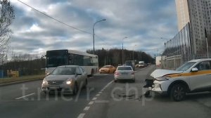 ДТП в Москве Таксист и ДПС "Вот это ты попал, чувак"
