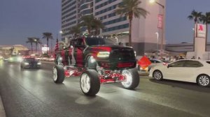 Прокаченные грузовики на выставке «SEMA»  2025