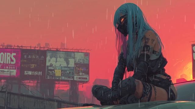 Элкирия - Расслабляющая неоновая музыка города, фоновая электронная музыка смотреть онлайн