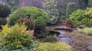 ОЧЕНЬ КРАСИВЫЙ ЧАСТНЫЙ САД В НОЯБРЕ