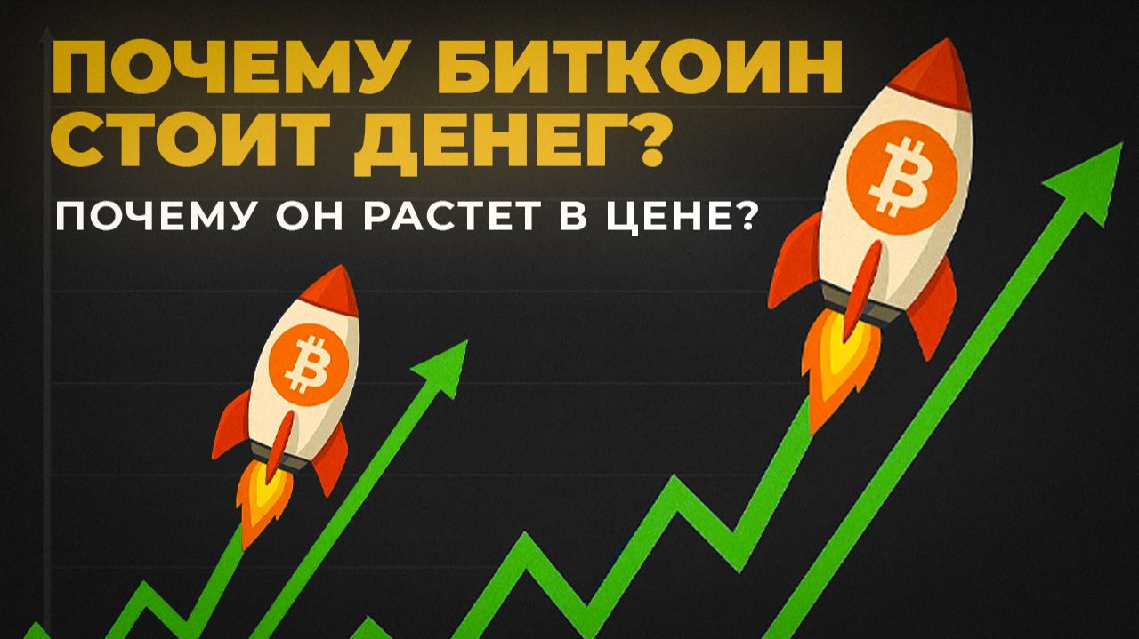Почему Биткоин Стоит Денег и По Какой Причине Растет в Цене [простыми словами] смотреть онлайн