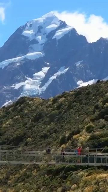 Национальный парк Маунт-Кук  Новая Зеландия