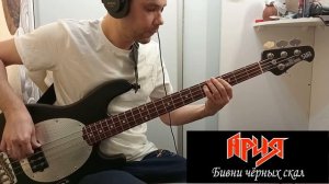 Бас кавер Ария-бивни черных скал (Bass cover)