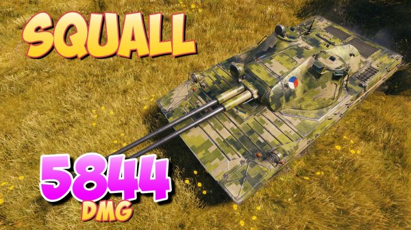 Squall - 8 Фрагов 5.8K Урона • Противный! • Мир Танков