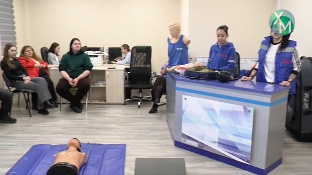 Врачи Ханты-Мансийска провели практическое обучение по оказанию первой помощи для сотрудников ГИЦ смотреть онлайн