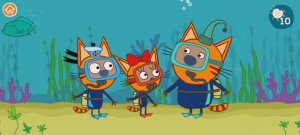 Три Кота Мультфильм Морские приключения