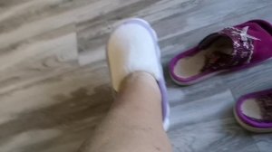 Купила мамуля новые тапули.