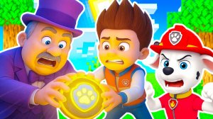 МЭР ХАМДИНГЕР УПРАВЛЯЕТ ЩЕНЯЧЬИМ ПАТРУЛЁМ В МАЙНКРАФТ МУЛЬТИК PAW PATROL