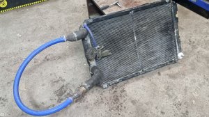 Пайка Оренбургского радиатора УАЗ Патриот своими руками.