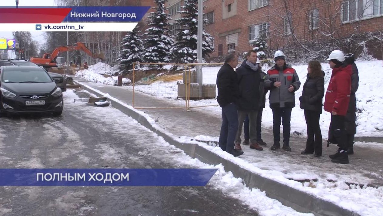 Депутаты городской Думы оценили строительство временной дороги на улице Родионова смотреть онлайн