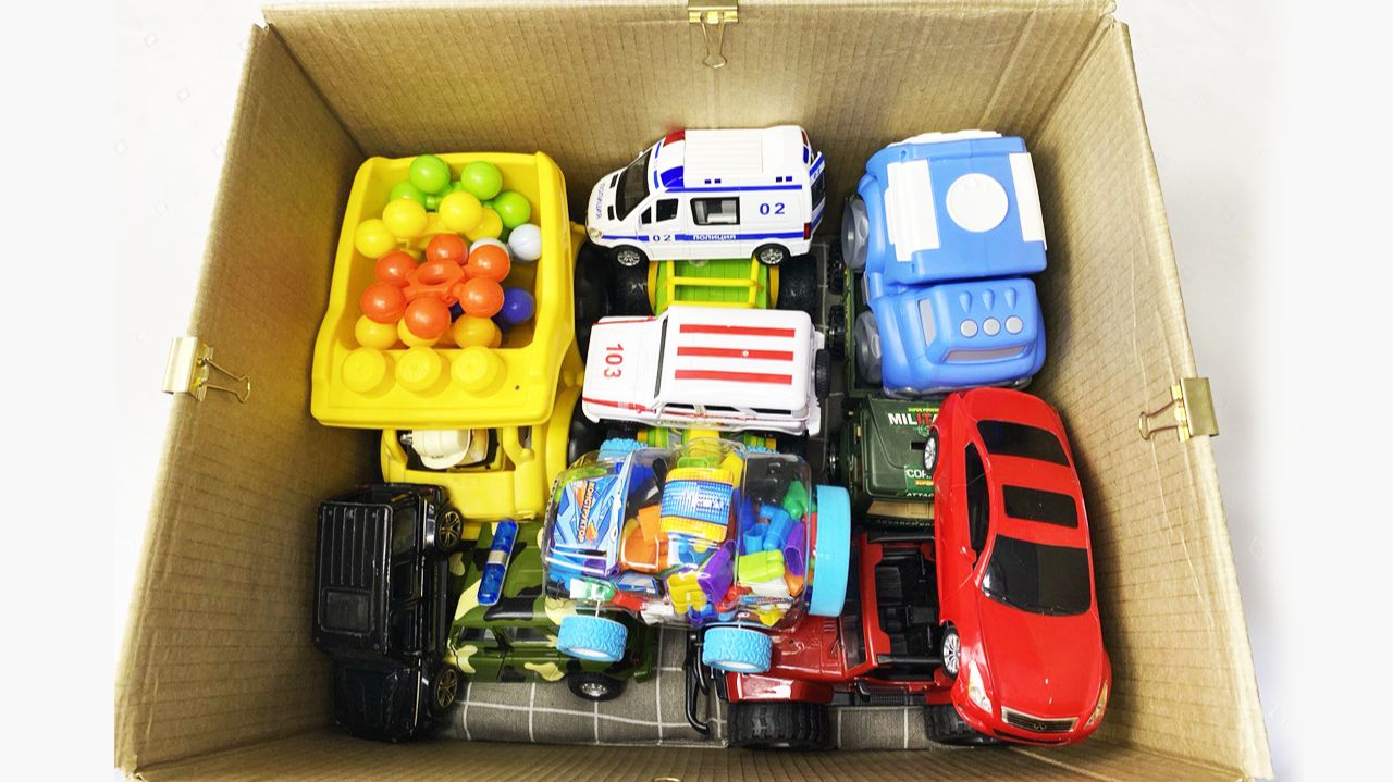 Мультики для детей и малышей. Яркие мини Машинки. Яркие мультики про машинки в коробке для малышей смотреть онлайн