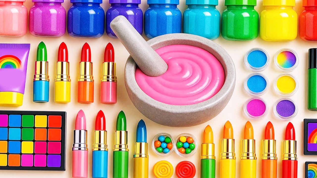 Мультики для детей. Слайм для девочек из радужного облака и блесток Смотреть онлайн мультики малышам смотреть онлайн