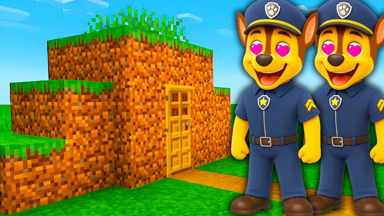 ГОНЩИКИ БЛИЗНЕЦЫ ВЛЮБИЛИСЬ В СКАЙ И Я ПОСТРОИЛ ИМ ДОМ в МАЙНКРАФТ смотреть онлайн