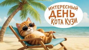 Мультфильм для детей. Интересный день кота Кузи