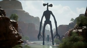 Сиреноголовый и Мультяшный кот. Sirenhead and Cartooncat