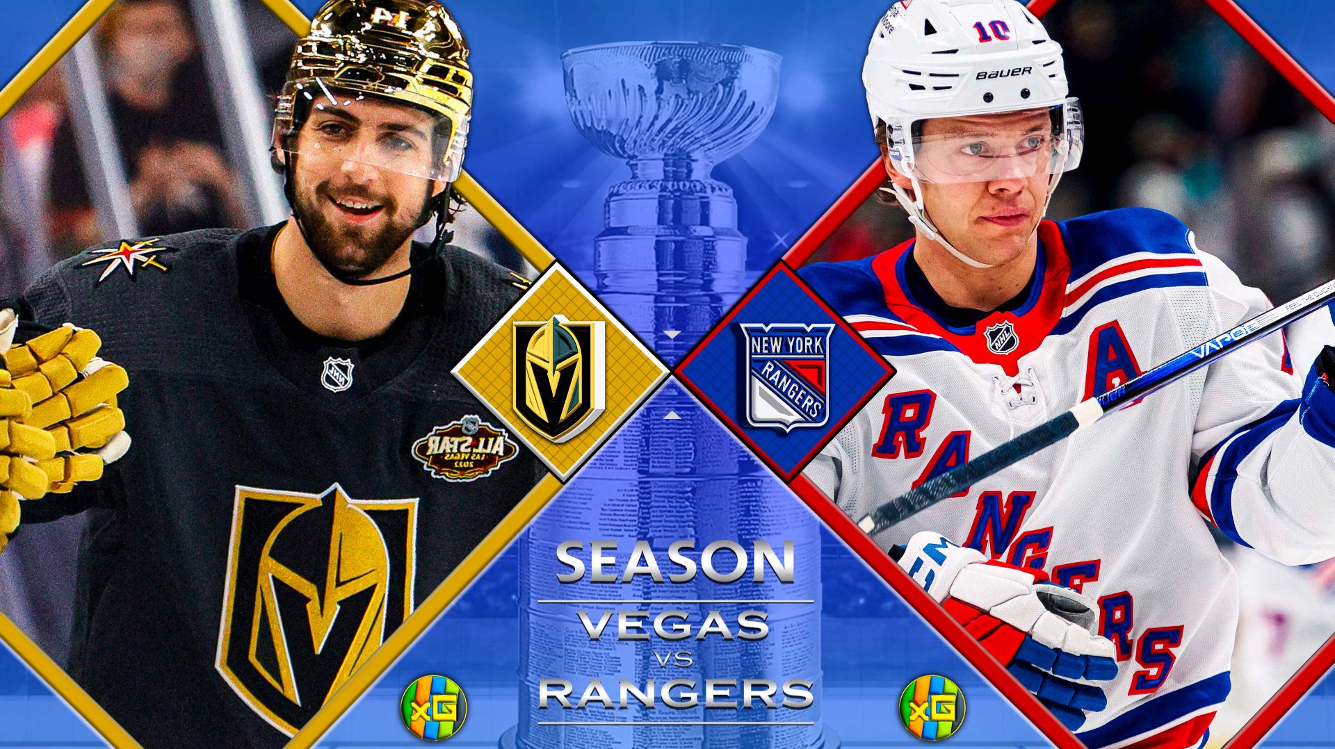 Вегас - Нью‑Йорк Рэйнджерс | 19.11.2025 | Хоккей | НХЛ | Прямая трансляция | xG смотреть онлайн