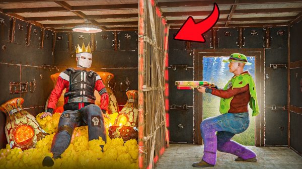 Игрок забыл улучшить солому в МВК… Rust/Раст