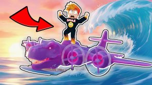 Самый НОВЫЙ Нуклеаро Динозауро для Сёрфинга в Brainrot Tsunami 🌊 Roblox