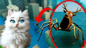 DEER MONSTER 99 Nights ПРЕВРАТИЛСЯ в Страшного SPIDER DEER! в Реальной Жизни!