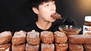 🔥🍲 Мукбанг и Mukbang : ЮНОША и ШОКОЛАДНОЕ МОРОЖЕНОЕ Häagen-Dazs! 🍫