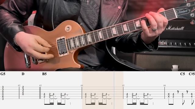 Guns N' Roses - Anything Goes Cover (Табулатура) Guitar Tutorial TABS