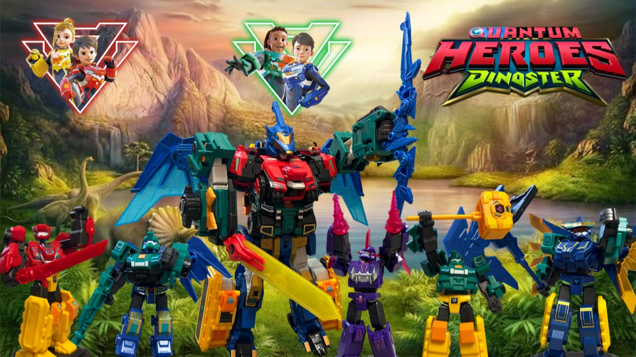 Персонажи Диностер. Метатрон и коллекция роботов трансформеров смотреть онлайн