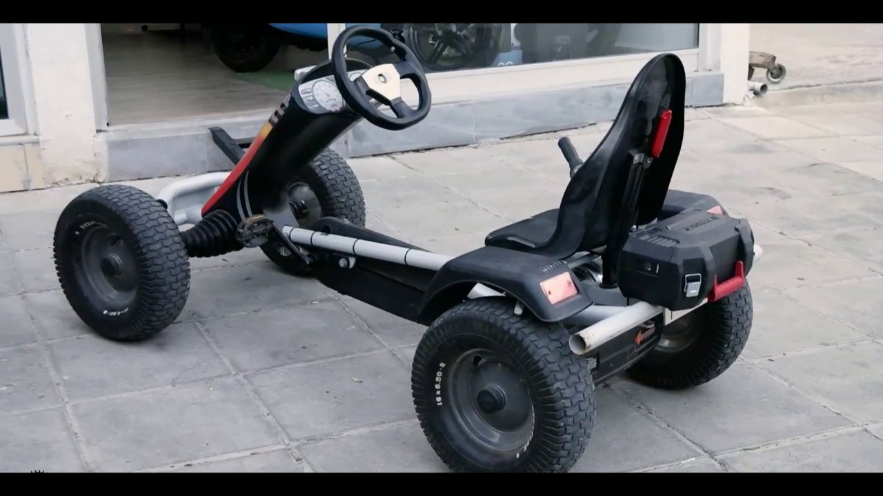 Конверсия внедорожного картинга BERG OFF Road в электрокартинг на 48 В и 350 Вт смотреть онлайн
