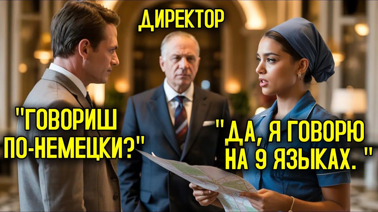 Генеральный Директор Услышал, Как Уборщица Говорит На смотреть онлайн