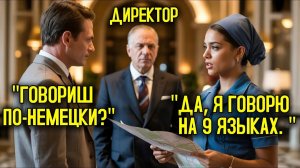 Генеральный Директор Услышал, Как Уборщица Говорит На