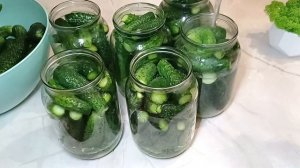 🥒 МАРИНОВАННЫЕ ОГУРЦЫ СО СТЕРИЛИЗАЦИЕЙ