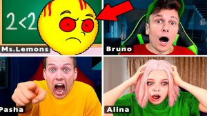 MS. LEMONS СТАЛА НАШИМ УЧИТЕЛЕМ НА УДАЛЁНКЕ — ОНА СЛИШКОМ СТРАШНАЯ!