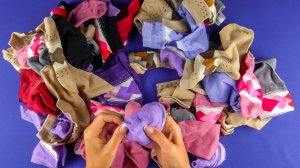 Никто не верит, что я сделала это из носков! А я докажу, что их можно использовать с пользой!