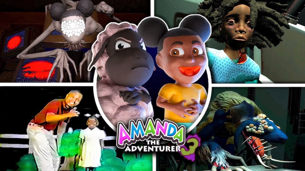 Приключения Аманды 3 - ВСЕ Концовки (Плохая, Истинная и Секретная Показ) смотреть онлайн