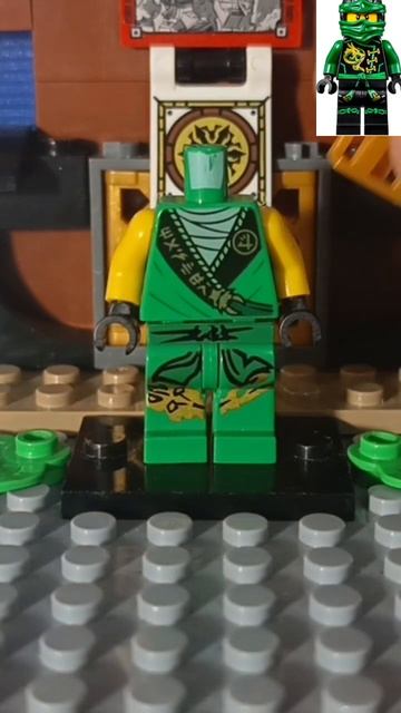 как сделать ллойда по турниру истоков #Лего #lego #ниндзяго #ninjago #кастом #castom