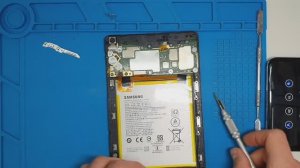 Разбор Samsung t295 tab a ｜ Замена дисплея