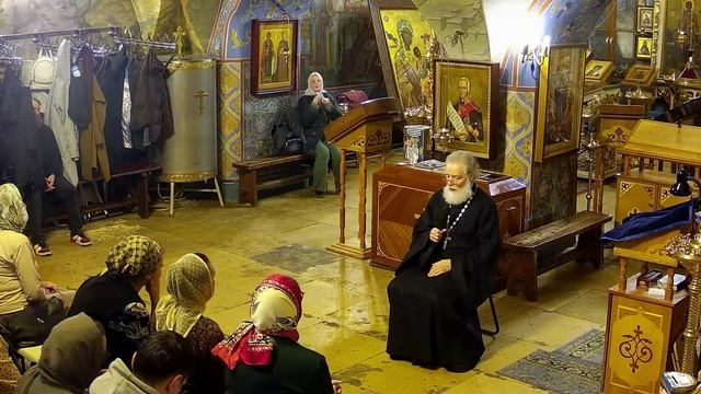 Уроки молитвы.Храм Успения в Путинках. 19.00. смотреть онлайн