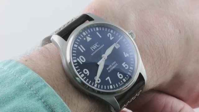 Обзор роскошных часов IWC Pilot's Watch Mark XVIII “Le Petit Prince” IW3270-04